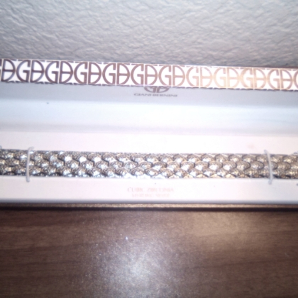 NWTS STERLING SILVER & CZ BRACELET